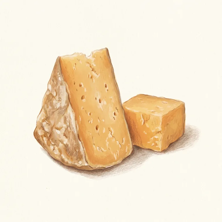Illustration of cheese