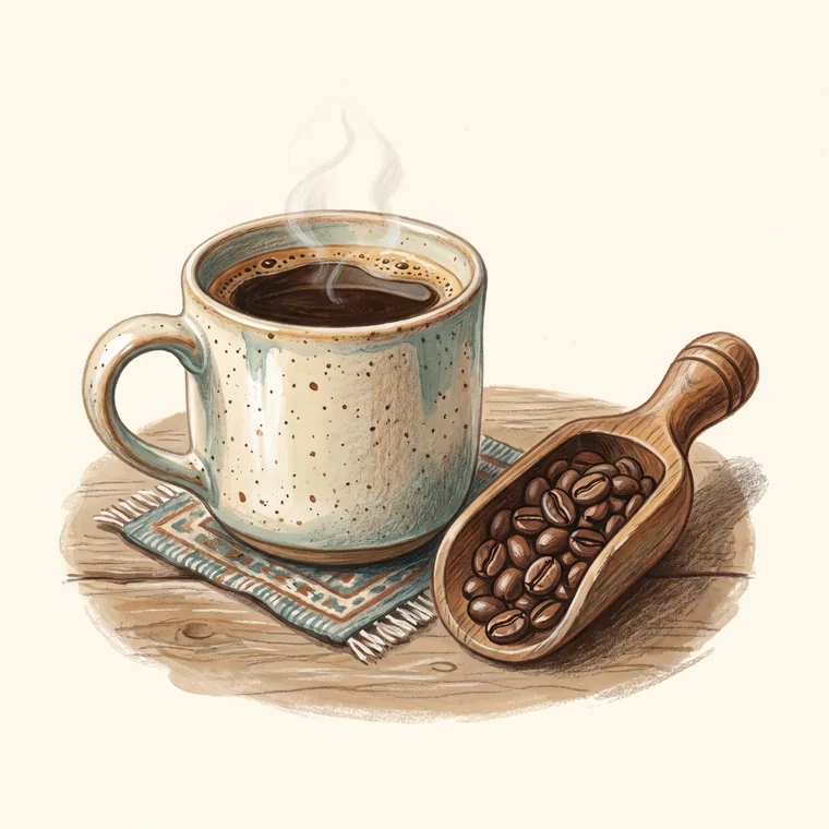 Illustration of coffee