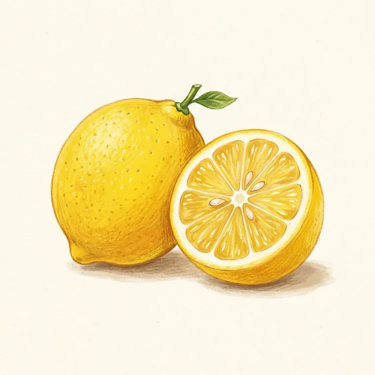 Illustration of lemons