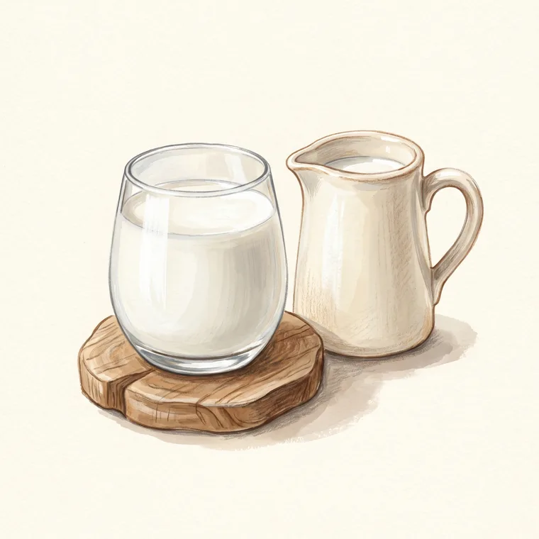 Illustration of milk